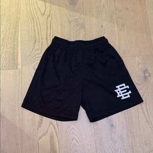 Eric Emanuel Black Mesh Athletic Shorts